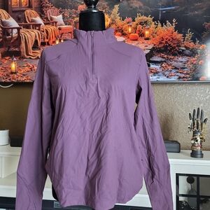 Women's Purple Quarter-Zip Top
